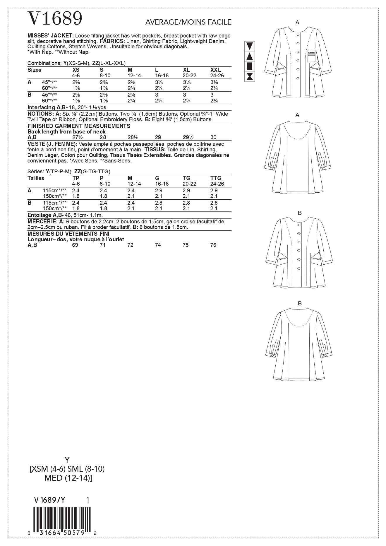 Vogue - 1689*