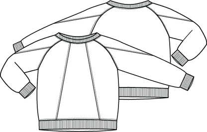 Knipmode 2403-31 jurk + sweater