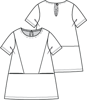 KNIPkids 2001-08 jurk