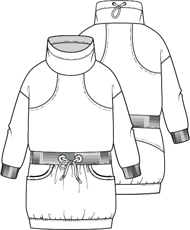 KNIPkids 2001-15 jurk