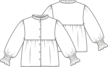 KNIPkids 2306-12 blouse