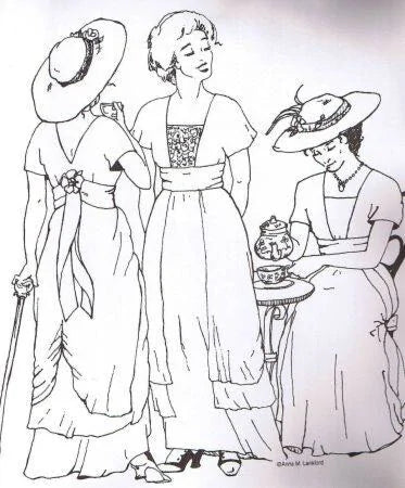 Sense and Sensibility - 1910 Tea Gown