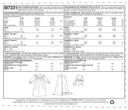 McCall's - M7231*