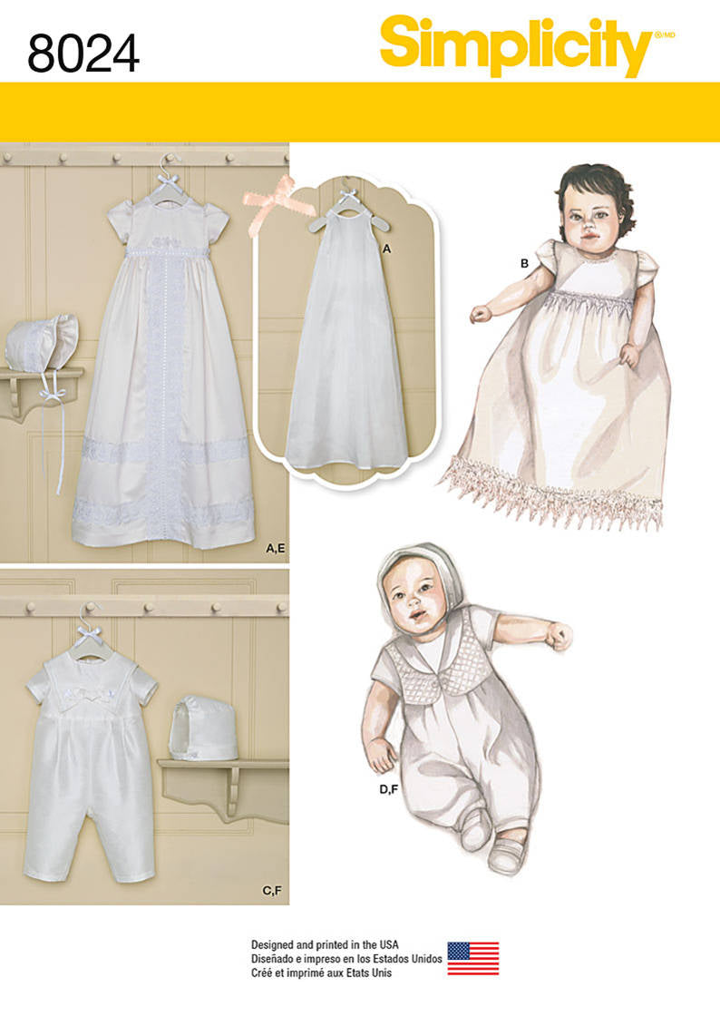 Simplicity - 8024 babykleertjes