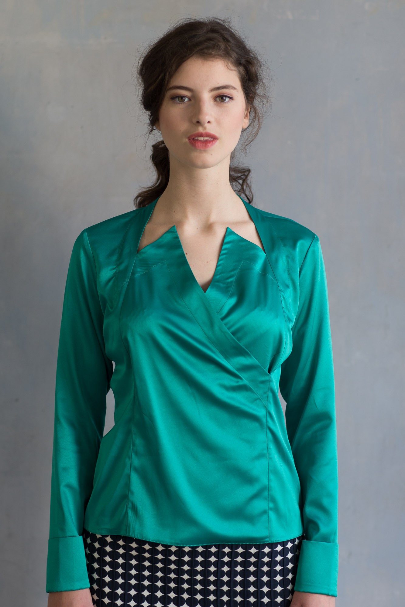 Knipmode 1801-13 blouse Laura