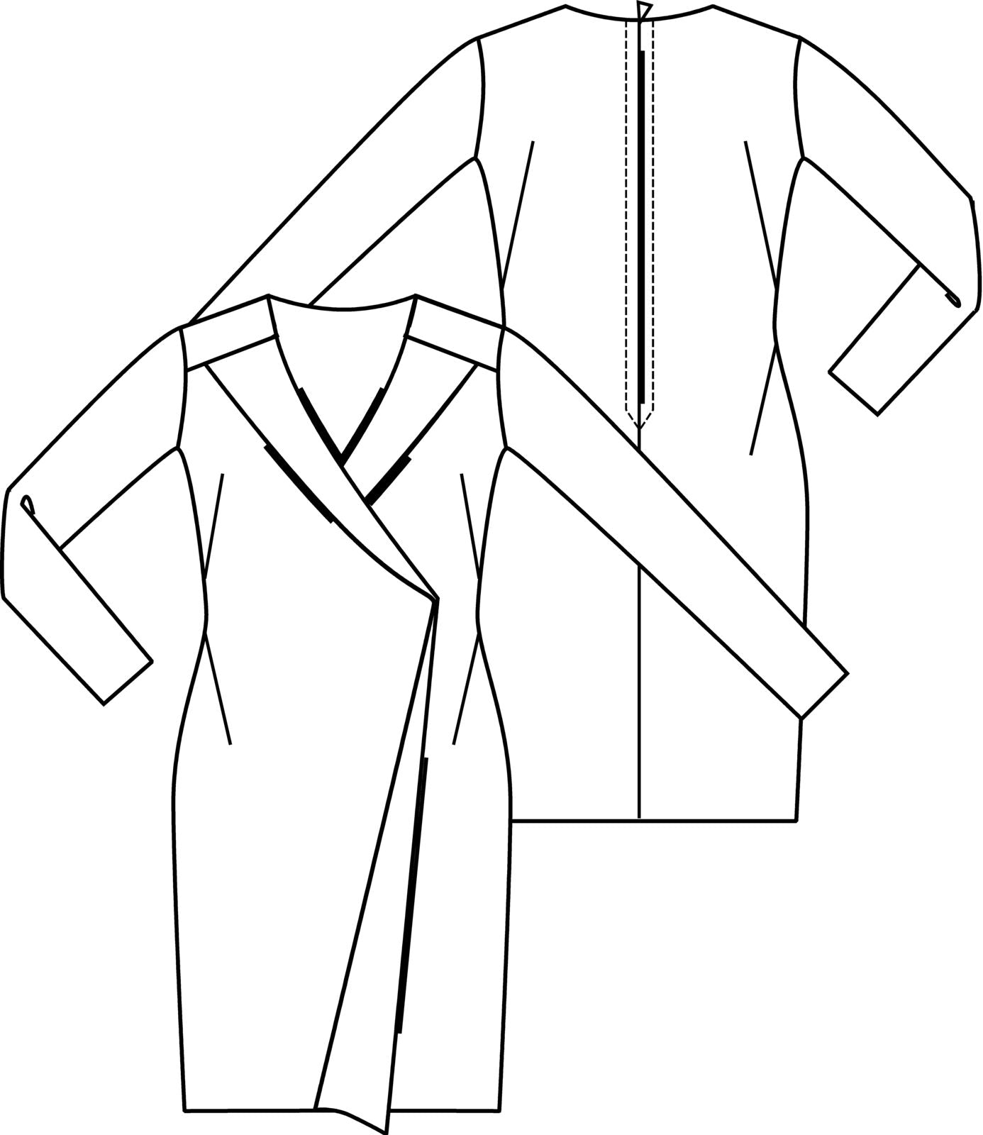 Schnitt 1801 – 23 Kleiderstücke