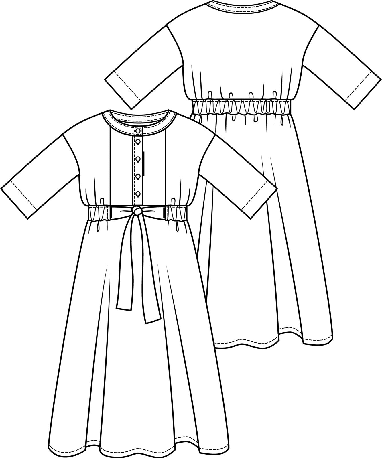 Schnitt 1804 - 02 Kleid