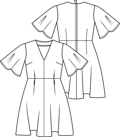 Schnitt 1808 - 21 Kleid