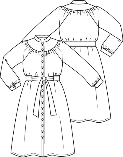Schnitt 1809 - 13 Kleid