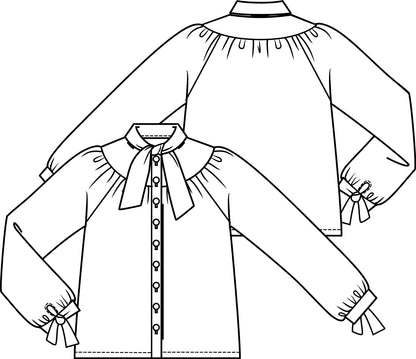 Knipmode 1809-14 blouse