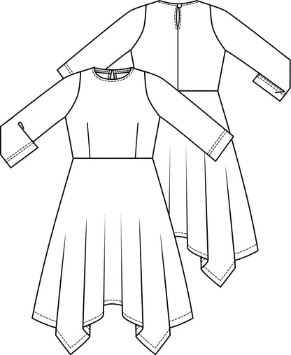 Schnitt 1811 - 20 Kleid