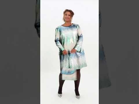 Knipmode 2012-06 jurk met col