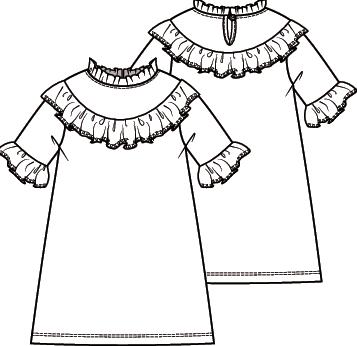 KNIPkids 2002-10 Kleid