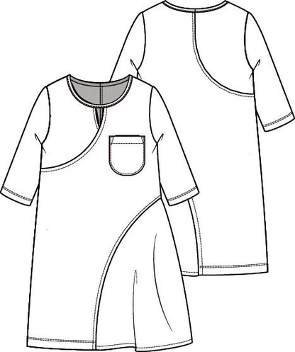 KNIPkids 2001-26 jurk