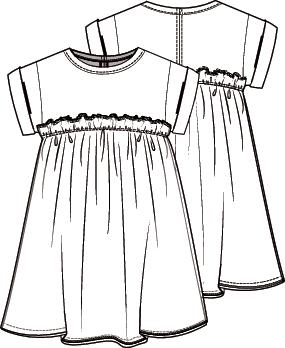KNIPkids 2003-09 jurk