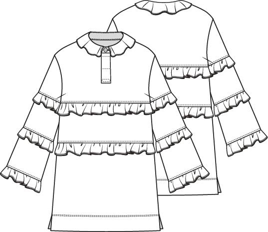 KNIPkids 2105-27 jurk