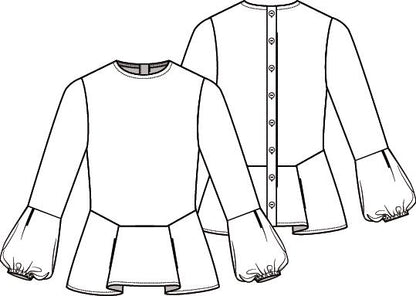 KNIPkids 2006-25 blouse
