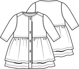 KNIPkids 2106-07 jurk