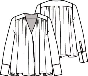 Knipmode 2012-15 blouse