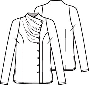Knipmode 2012-20 blouse