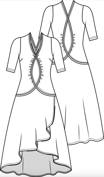 Knipmode 1906-18 jurk