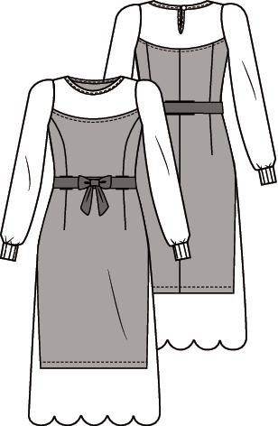Schnitt 0919 – 3 Kleid