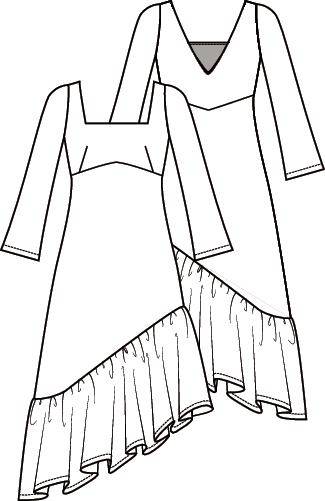 Knipmode 1909-06 jurk