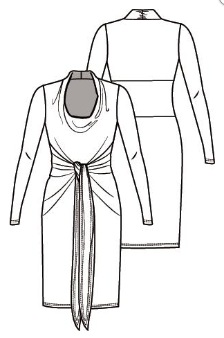 Knipmode 1911-15 jurk