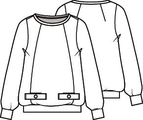 Knipmode 2102-16 sweater