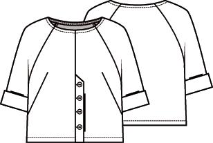 Knipmode 2102-19 blouse