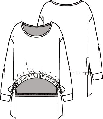 Knipmode 2001-07 sweater
