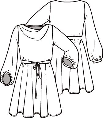 Knipmode 2003-15 jurk