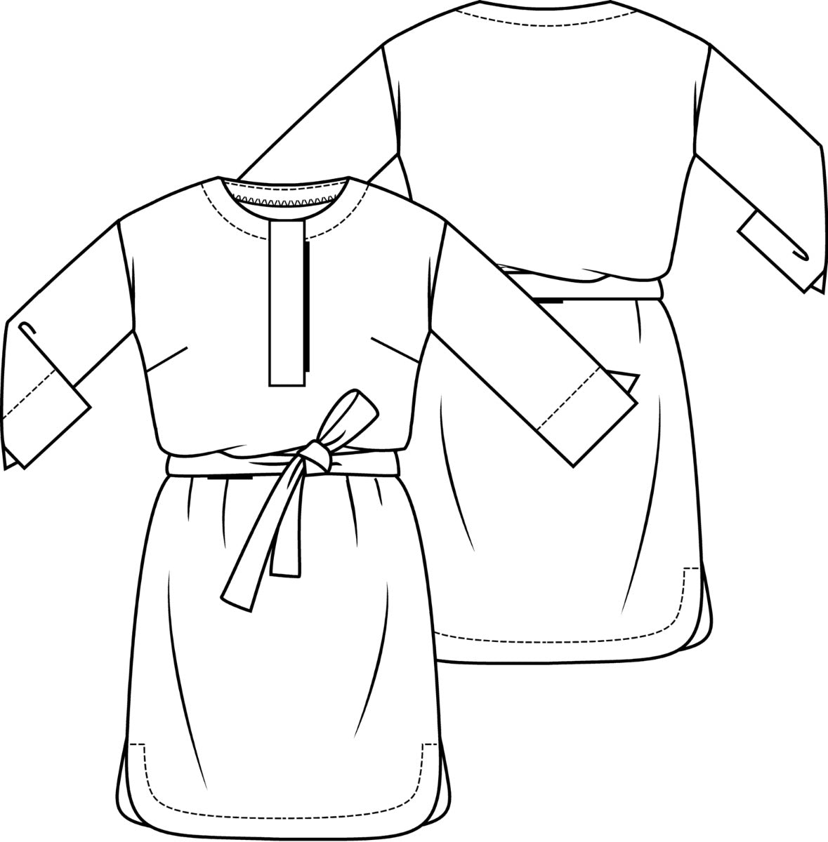 Schnitt 1805 - 11 Kleid