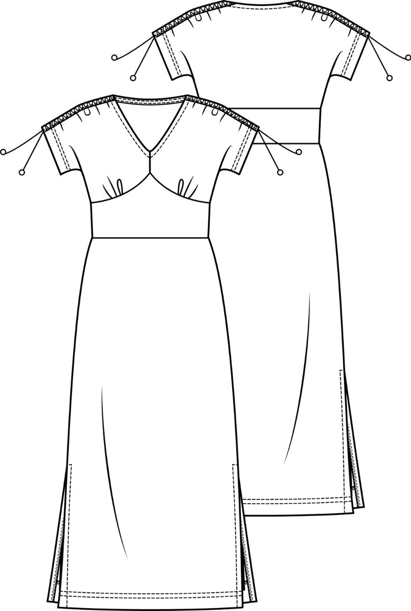 Schnitt 1805 - 08 Kleid