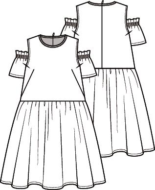 Knipmode 2006-05 jurk