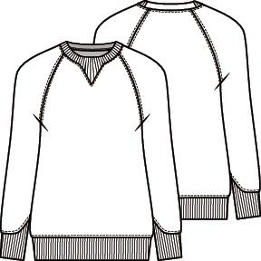 Knipmode 2109-01 sweater