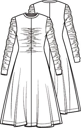 Knipmode 2109-20 jurk
