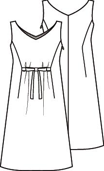 Knipmode 2004-13 Kleid
