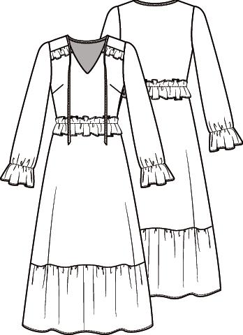 Knipmode 2004-02 jurk