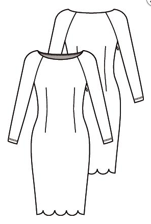 Schnitt 1119-18 Kleid